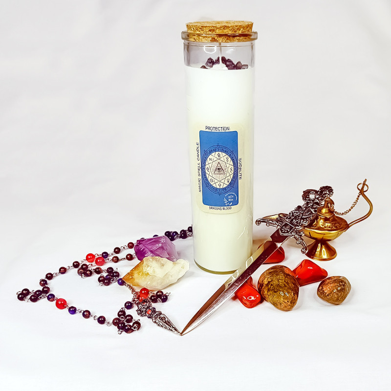 Lumânare de ritual pentru protecție Lumânare de ritual pentru protecție